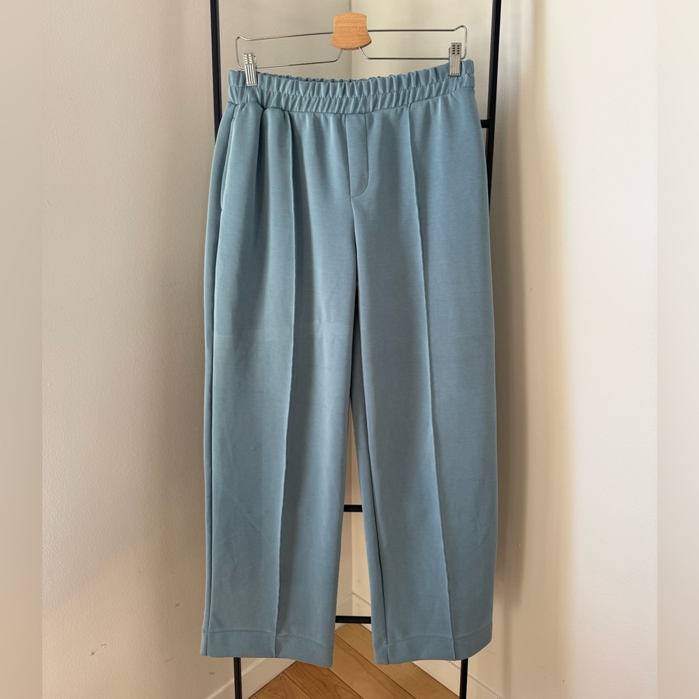 a new day Light Blue Satin Like Pants, size M